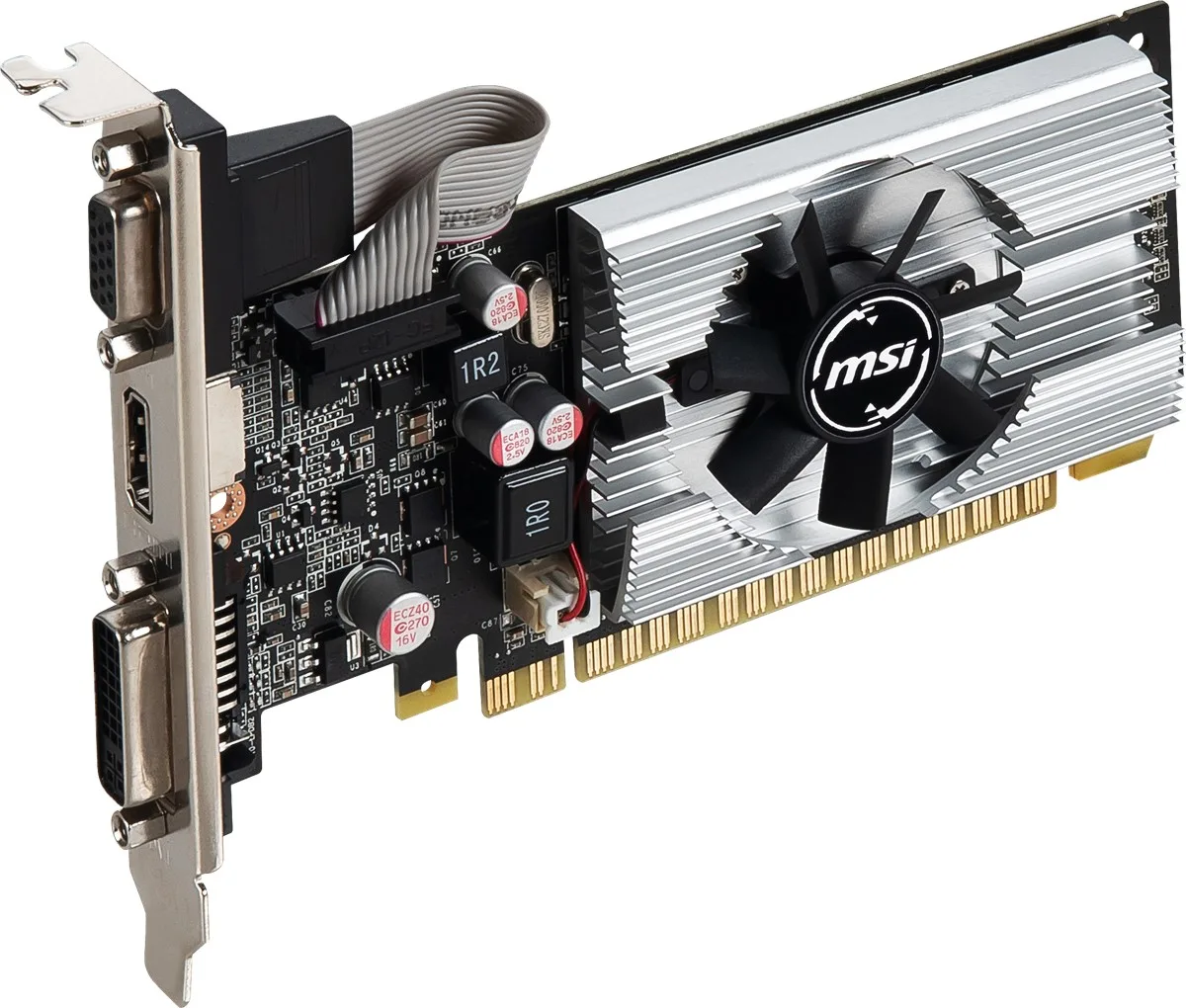 MSI G210 1GB N210-1GD3/LP DDR3 64bit HDMI Dvi PCIe 16X v2.0 görsel 2