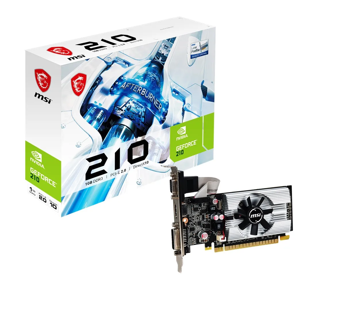 MSI G210 1GB N210-1GD3/LP DDR3 64bit HDMI Dvi PCIe 16X v2.0 görsel 6