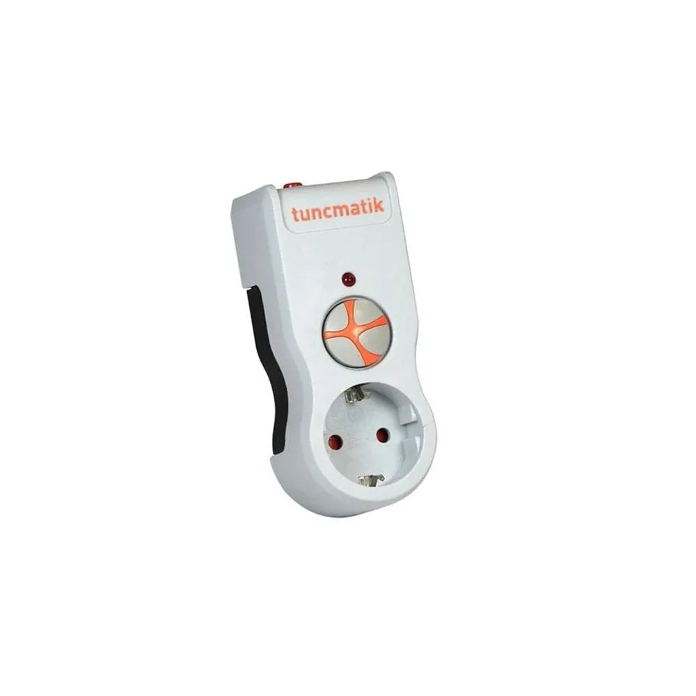 Tunçmati̇k Powersurge TSK19019 PLUG-1050 Beyaz Priz görsel 2