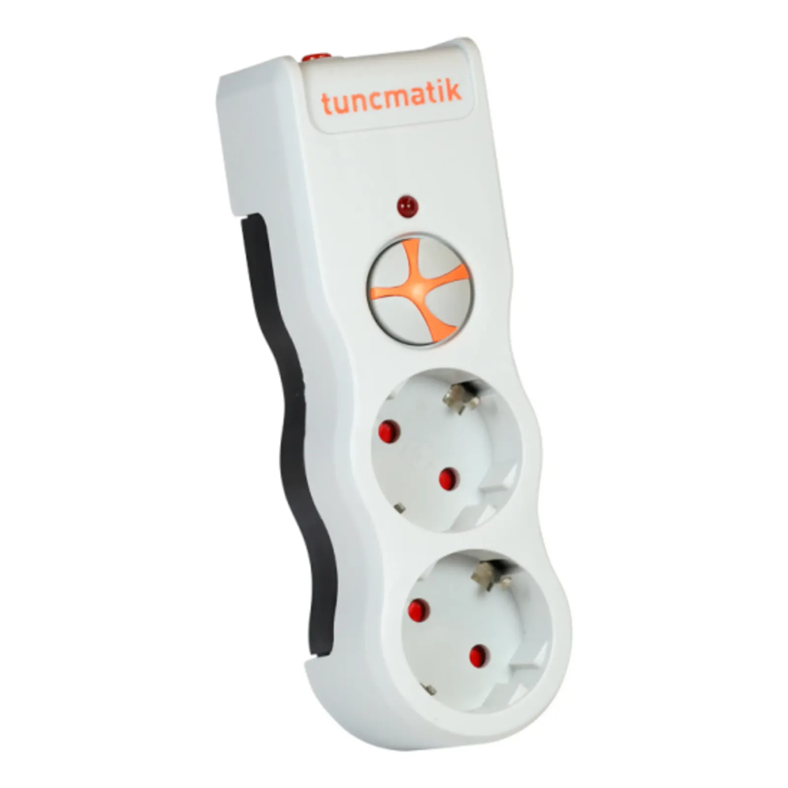 TUNÇMATİK POWERSURGE TSK19021 PLUG-1050 2'li Beyaz Priz görsel 2