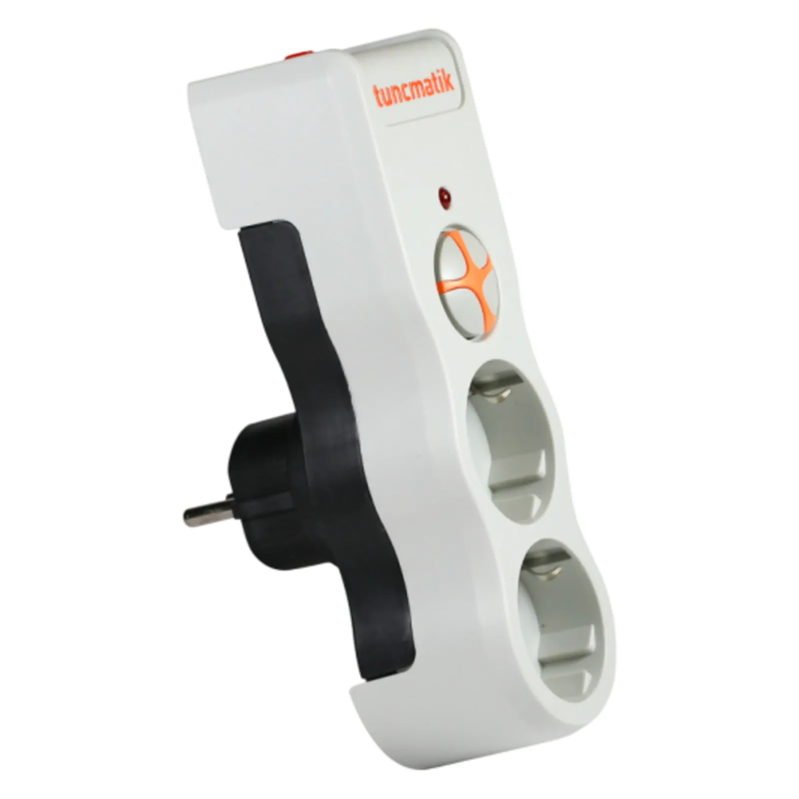TUNÇMATİK POWERSURGE TSK19021 PLUG-1050 2'li Beyaz Priz