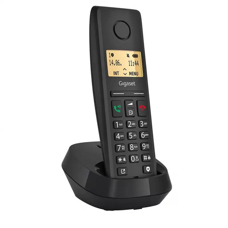 GIGASET Pure 200 Dect Telefon Si̇yah