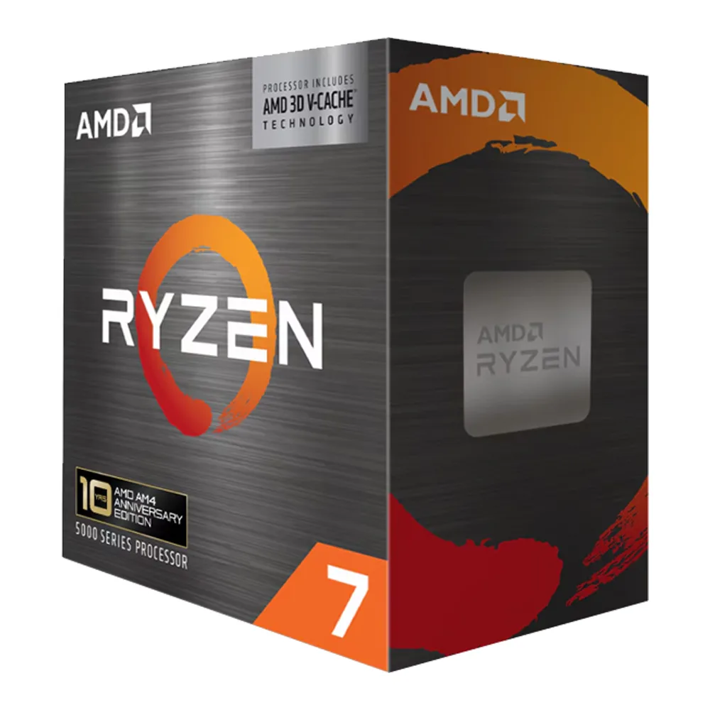 AMD RYZEN 7 5800X3D 100MB 8çekirdekli VGA YOK AM4 105w Kutulu+Fansız