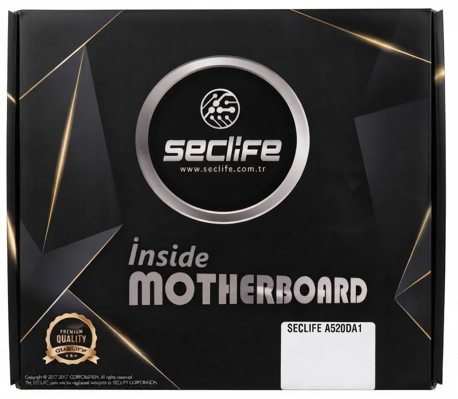SecLife A520DA1 DDR4 HDMI PCIe 16X v2.0 AM4 mATX