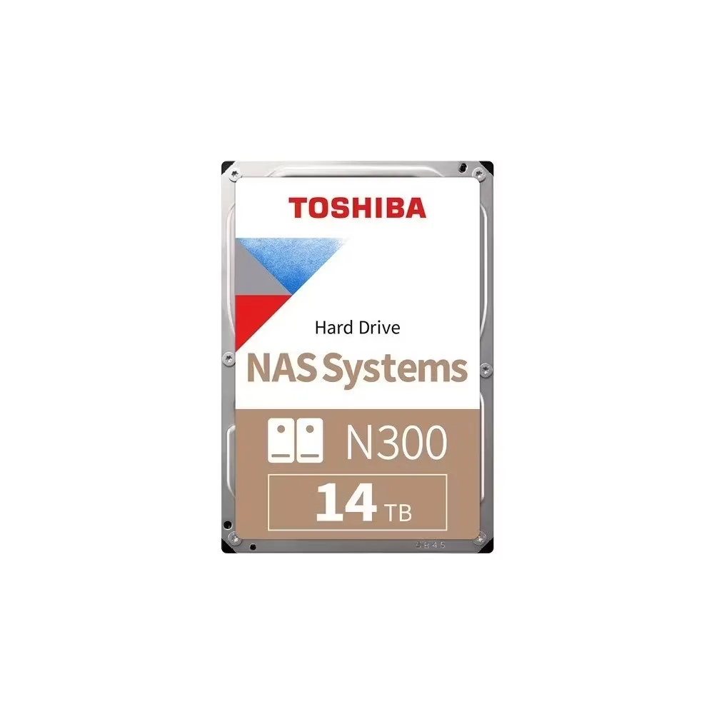 TOSHIBA 3.5" 14TB N300 MN11ACA14TS 7200 Rpm 512MB SATA-3 NAS Diski