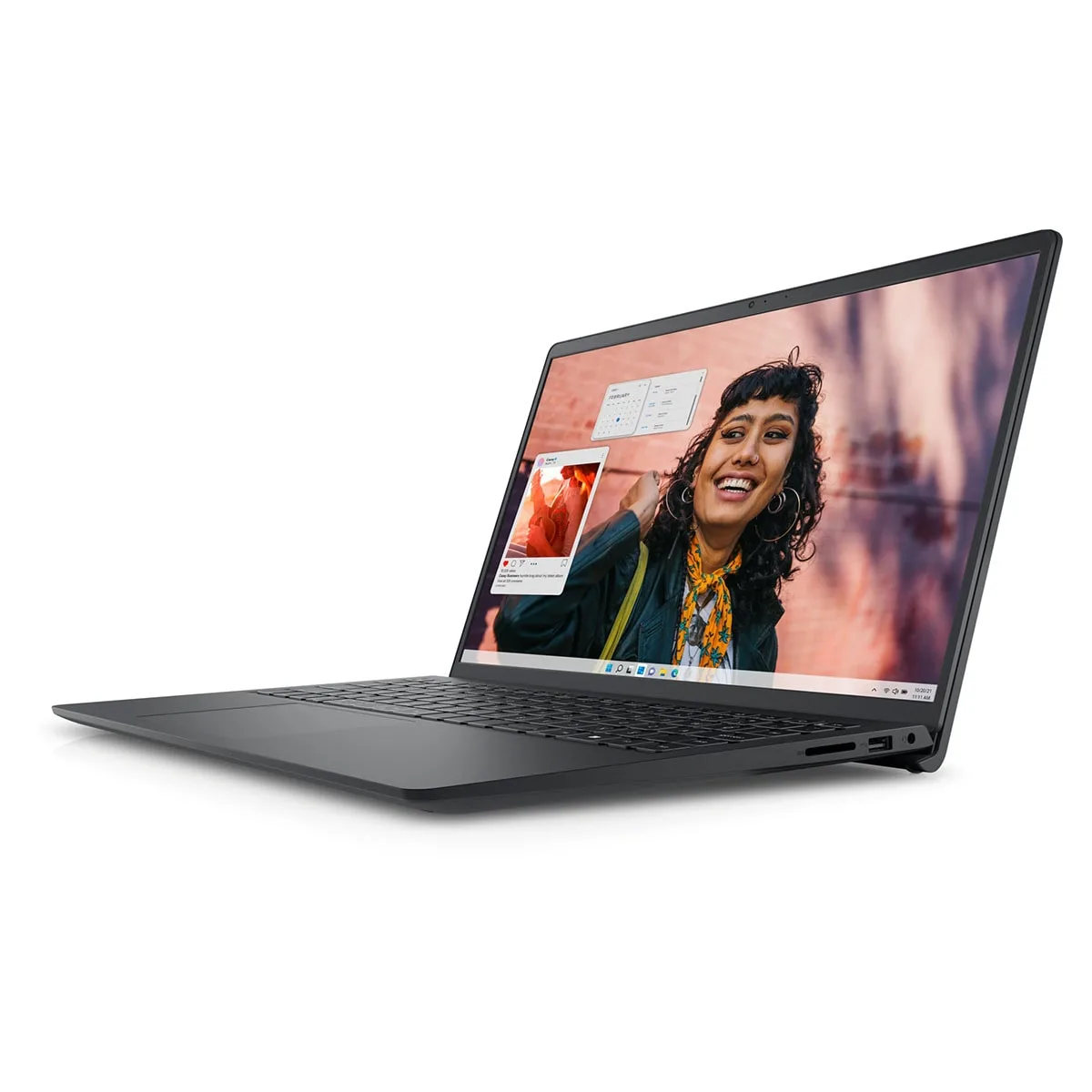 DELL 15.6 Core İ7 1355U - 16GB DDR5 - 1TB M2 NVME Fdos Notebook / Dokunmati̇k I35301018TU görsel 5