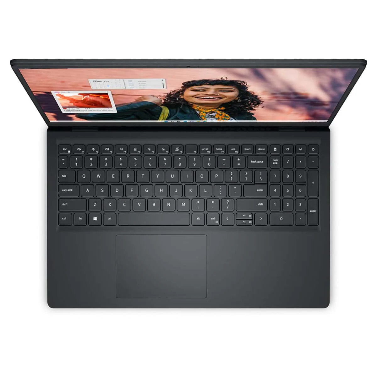 DELL 15.6 Core İ7 1355U - 16GB DDR5 - 1TB M2 NVME Fdos Notebook / Dokunmati̇k I35301018TU görsel 4