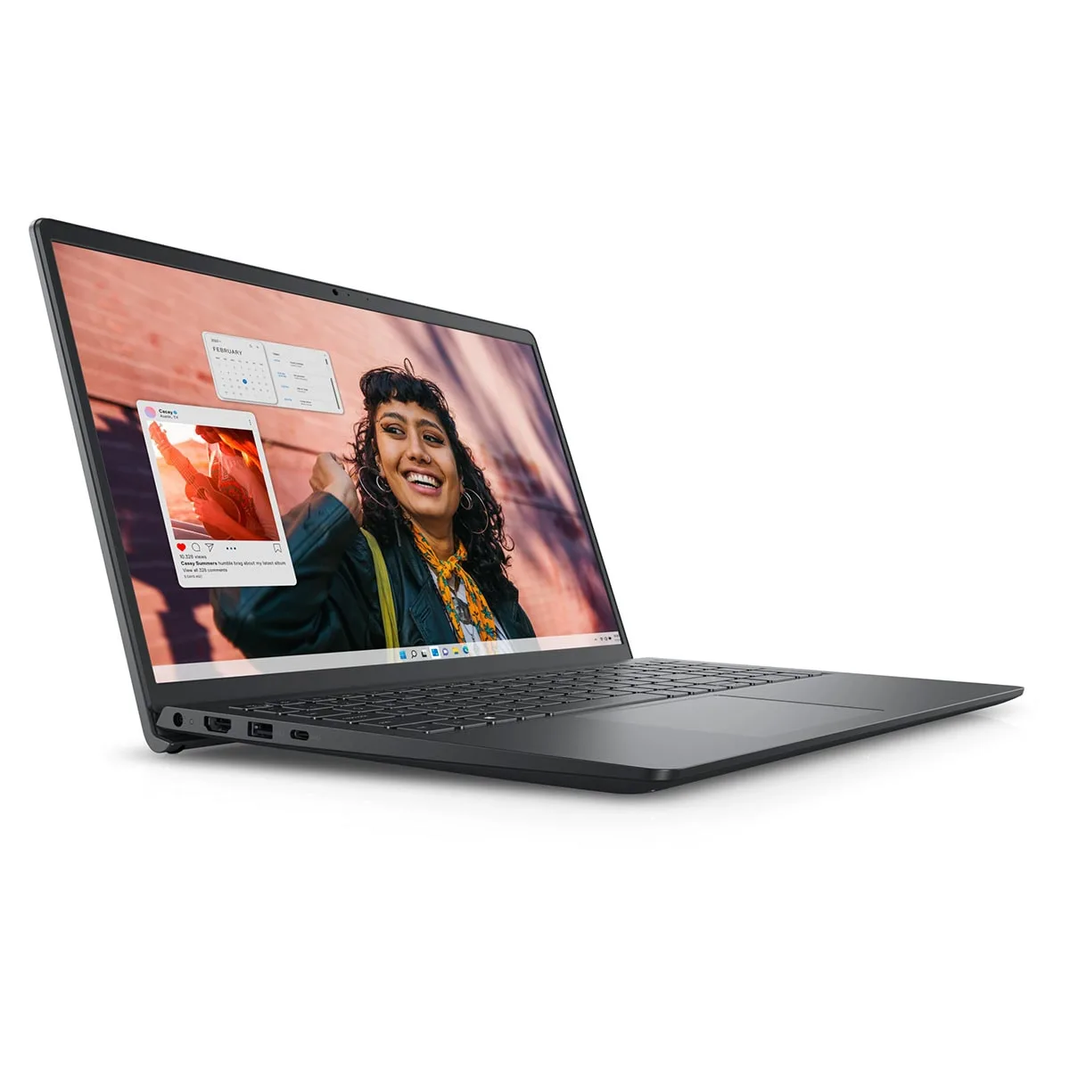 DELL 15.6 Core İ7 1355U - 16GB DDR5 - 1TB M2 NVME Fdos Notebook / Dokunmati̇k I35301018TU görsel 6
