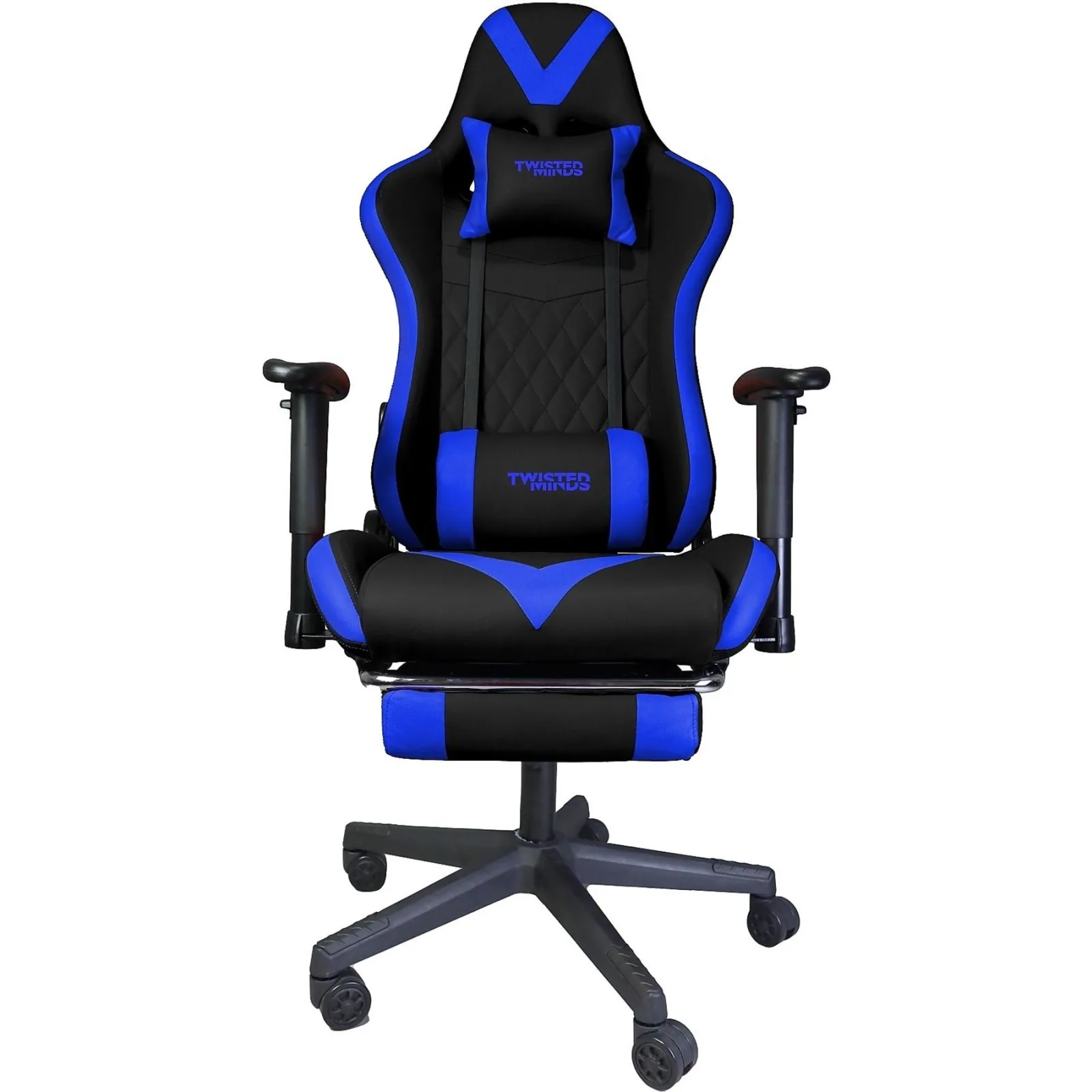 TWISTED MINDS TM8250 Comfort E-Spor Siyah/Mavi Oyuncu Koltuğu görsel 4