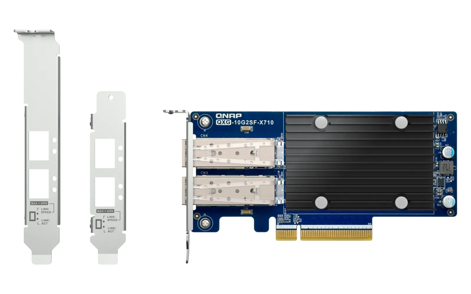 QNAP 10GbE SFP+ DUAL Ethernet Kartı QXG-10G2SF-X71 görsel 3