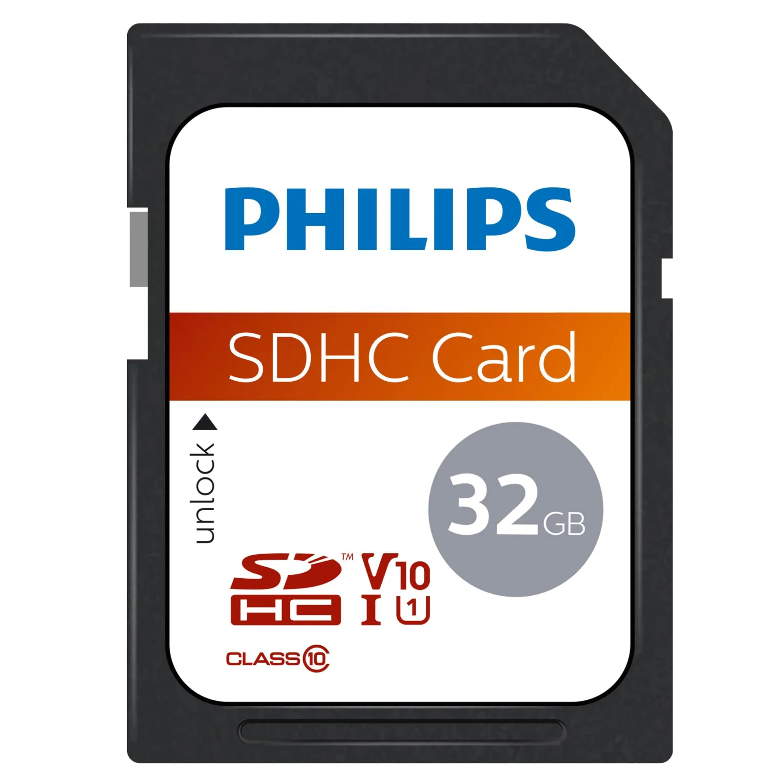PHILIPS SDHC 32GB FM32SD45B/00 Class10 Hafıza Kartı görsel 2