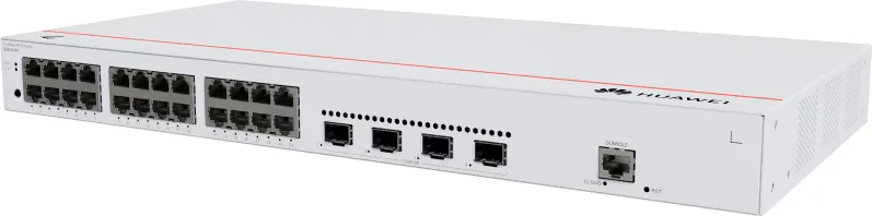 HUAWEI 24port 4-SFP+ 10GbE Layer2 Yönetilebilir Switch eKIT S220-24T4X görsel 2