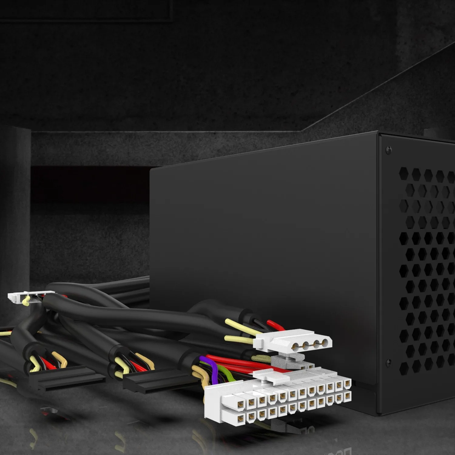 INCA 650W 80+ BRONZE EMPOUSA IPS-065P Power Supply görsel 6