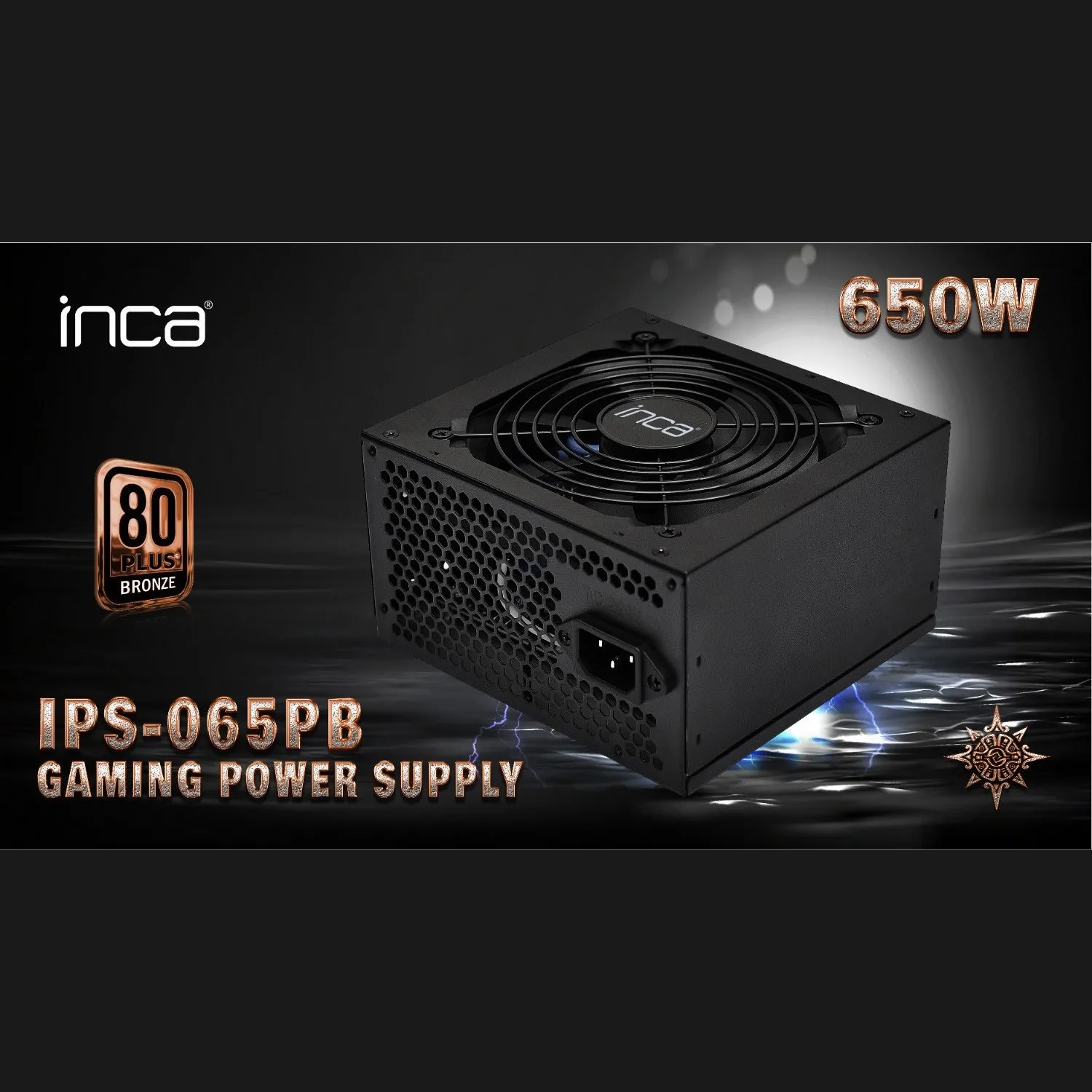 INCA 650W 80+ BRONZE EMPOUSA IPS-065P Power Supply görsel 2