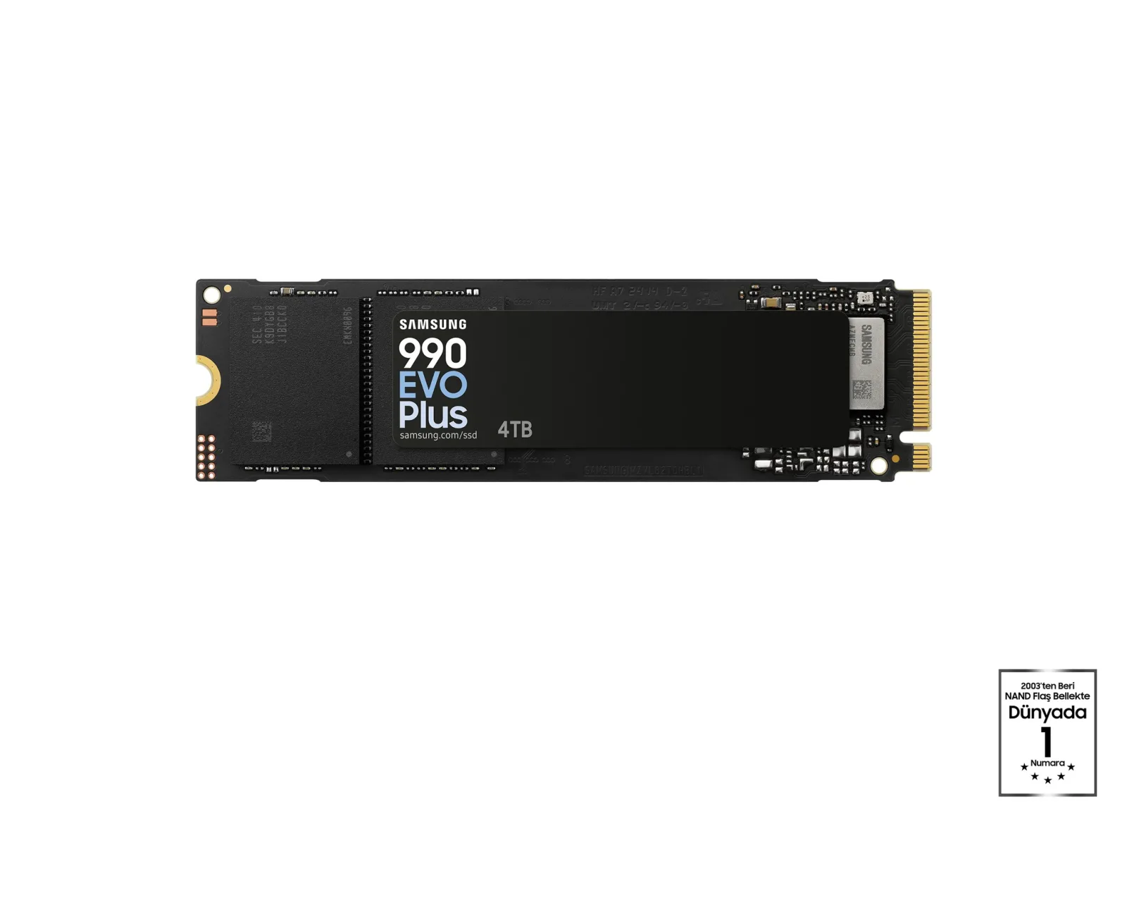 SAMSUNG 4TB 990 EVO PLUS MZ-V9S4T0BW 7250- 6300MB/s M2 NVME GEN4 Disk Kutusuz görsel 2