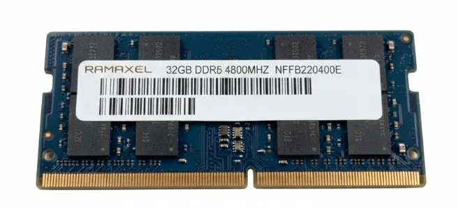 RAMAXEL 32GB DDR5 4800MHZ Notebook Ram Kutusuz NFFB220400E