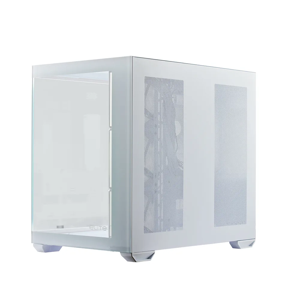 COOLERMASTER ELİTE 681 TG 850W 80+ Gold E681-WHNN85-S00 4x12cm ARGB Beyaz Gaming MıdTower PC Kasası görsel 2