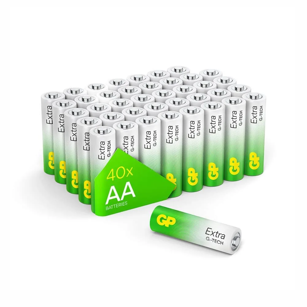 GP R6 40'lı Paket AA Kalem Pil GP15AXETA21-2ECSWC40