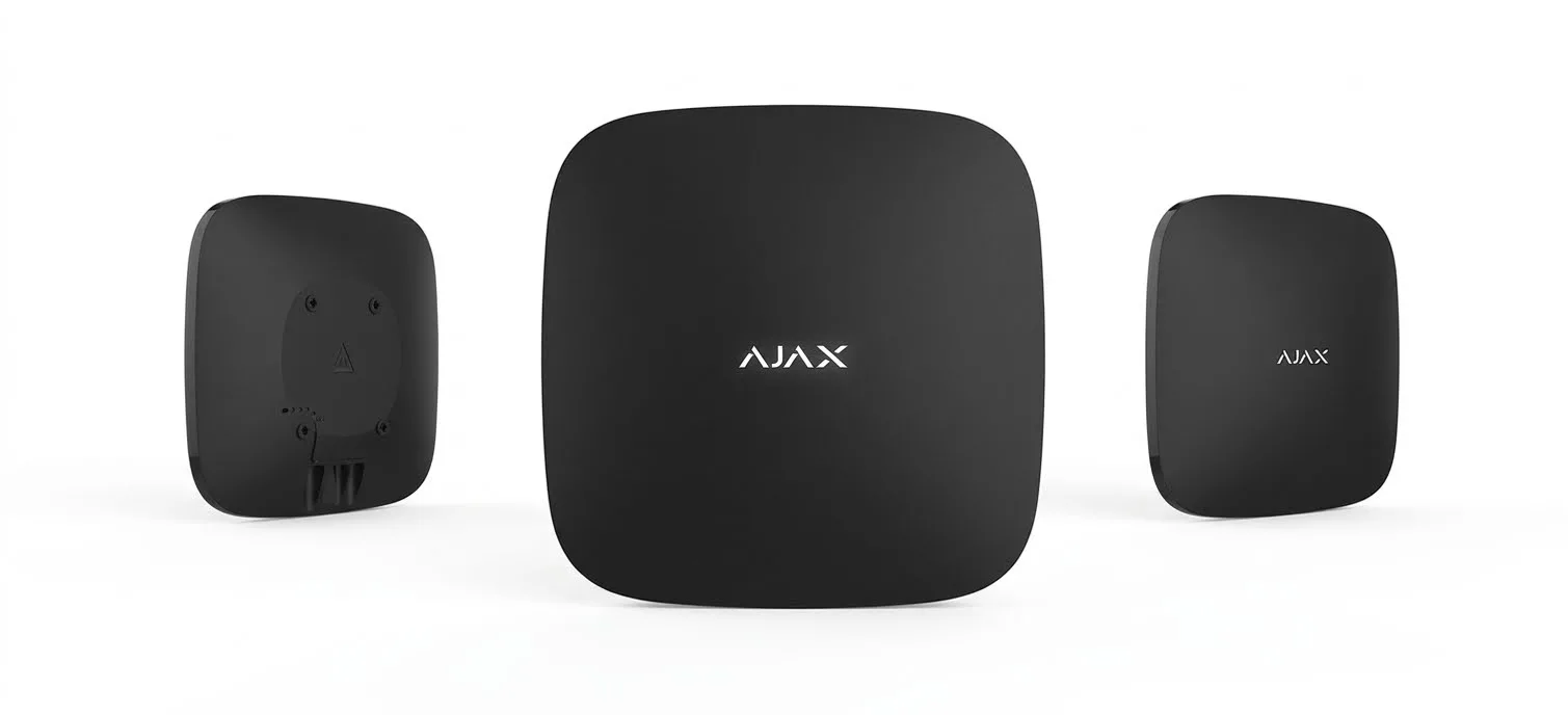 AJAX Hub2 4G Kablosuz Görsel Doğrulamalı Alarm Paneli Siyah