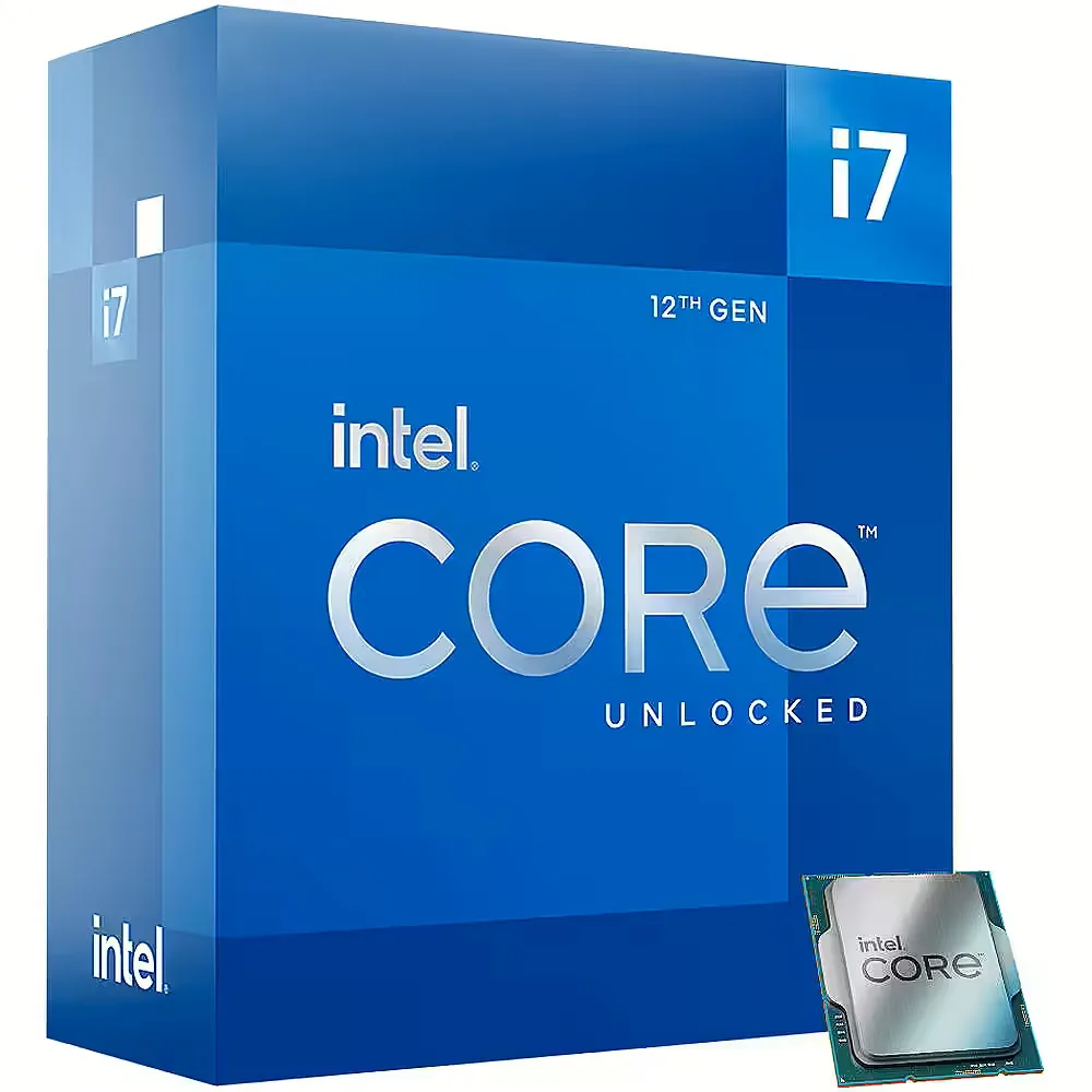 INTEL CORE i7 12700KF 37MB 12çekirdekli VGA YOK 1700p 125w Kutulu+Fansız