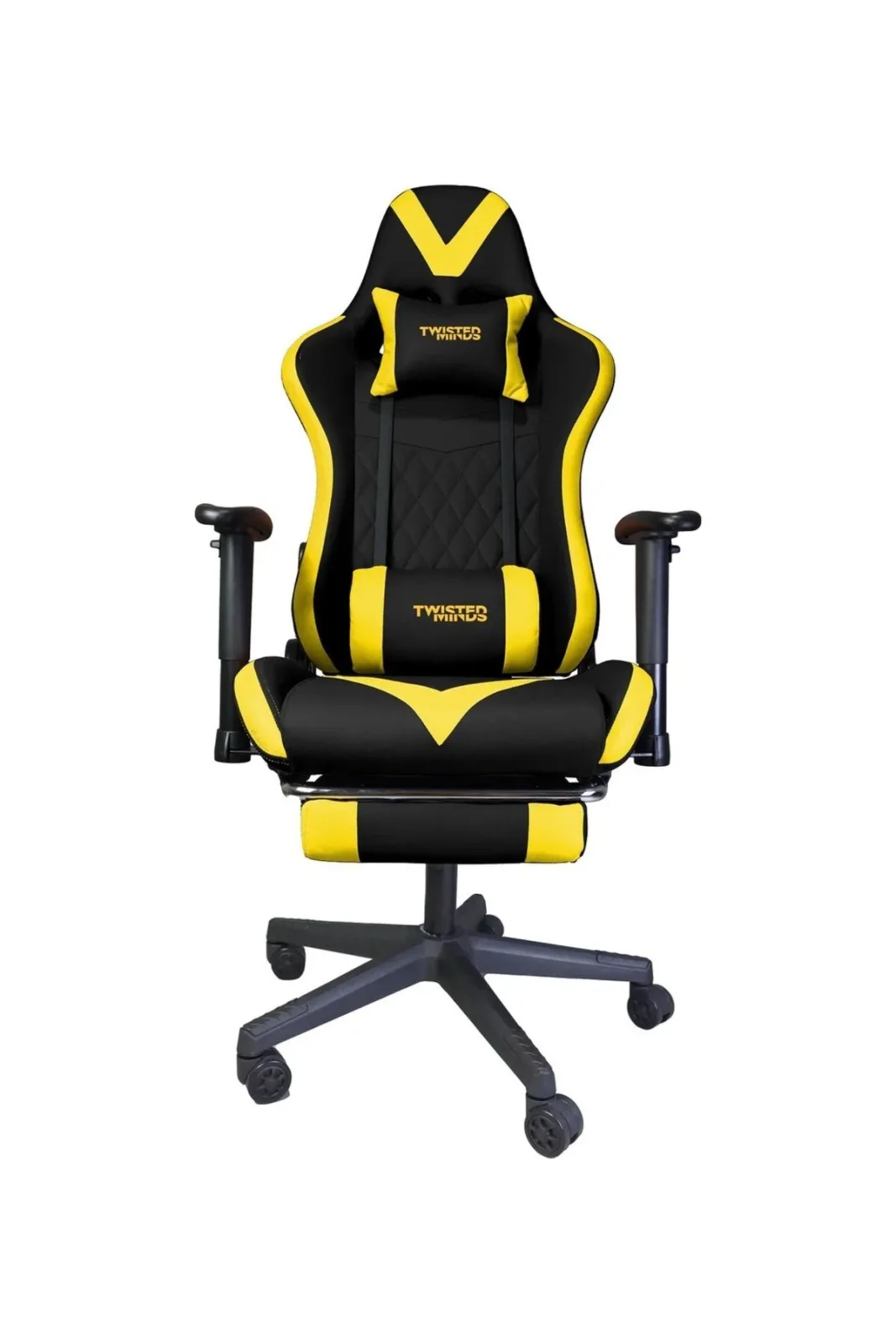 TWISTED MINDS TM8250 Comfort E-Spor Siyah/Sarı Oyuncu Koltuğu görsel 4