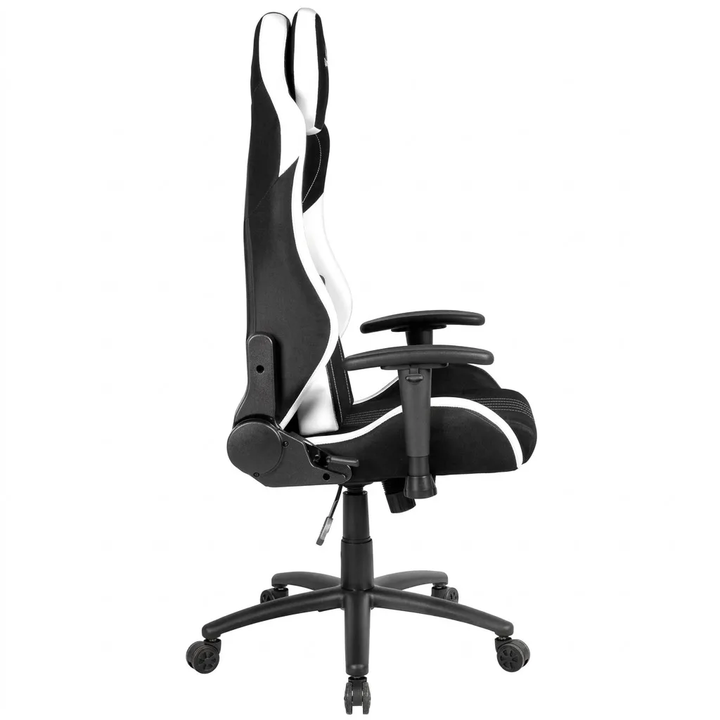REDRAGON Heth C313-BW Siyah/Beyaz Kumaş Oyuncu Koltuğu görsel 2