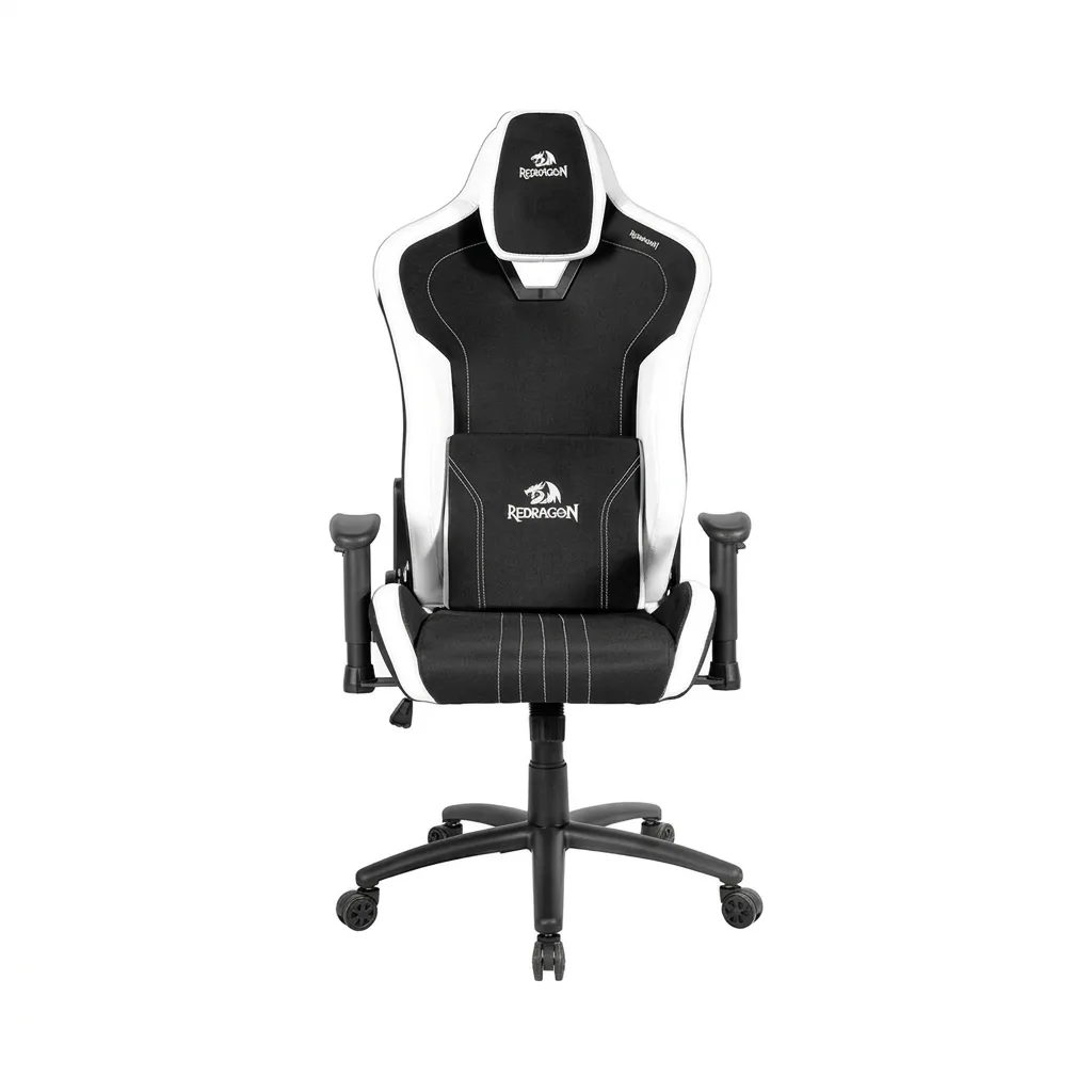 REDRAGON Heth C313-BW Siyah/Beyaz Kumaş Oyuncu Koltuğu görsel 4