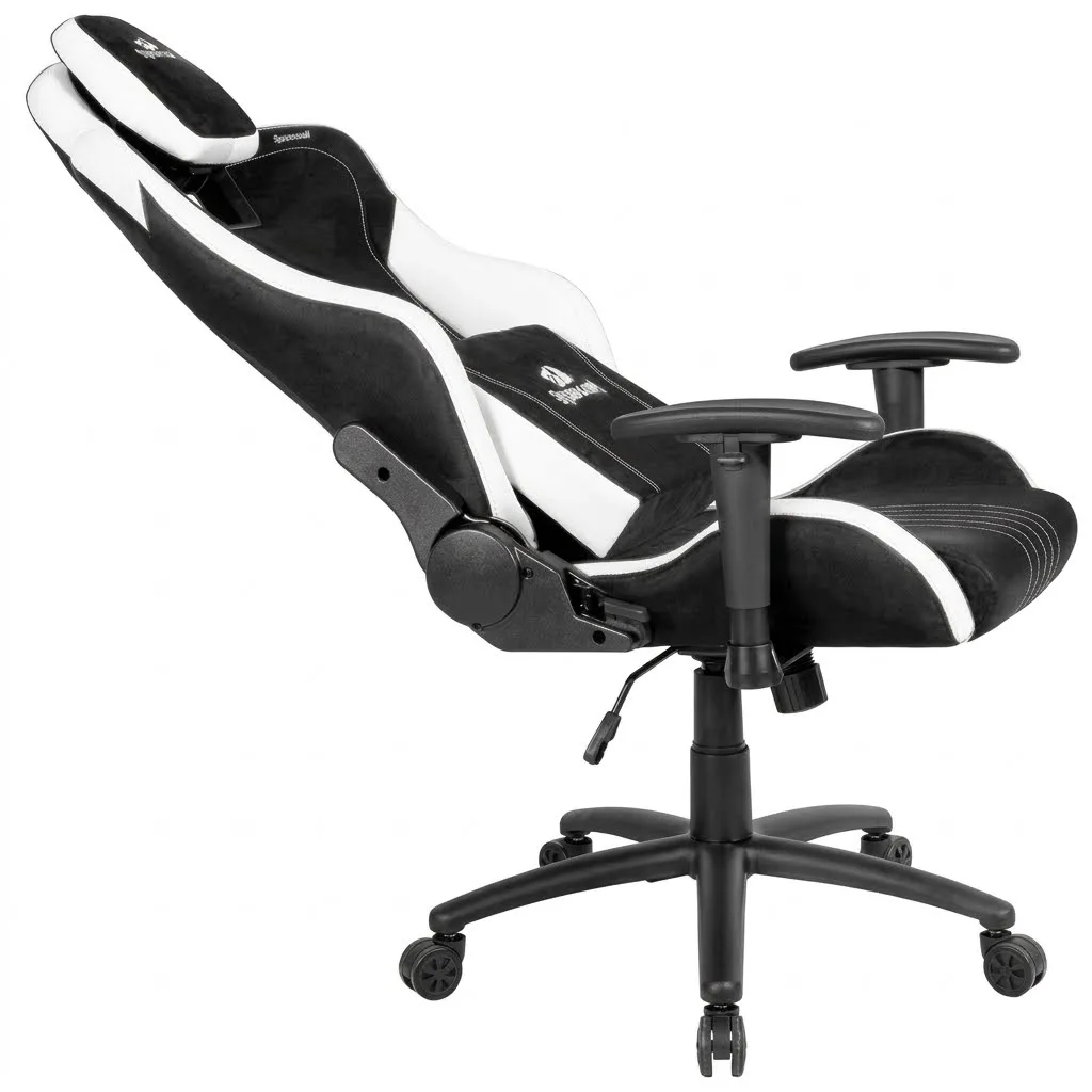 REDRAGON Heth C313-BW Siyah/Beyaz Kumaş Oyuncu Koltuğu görsel 3