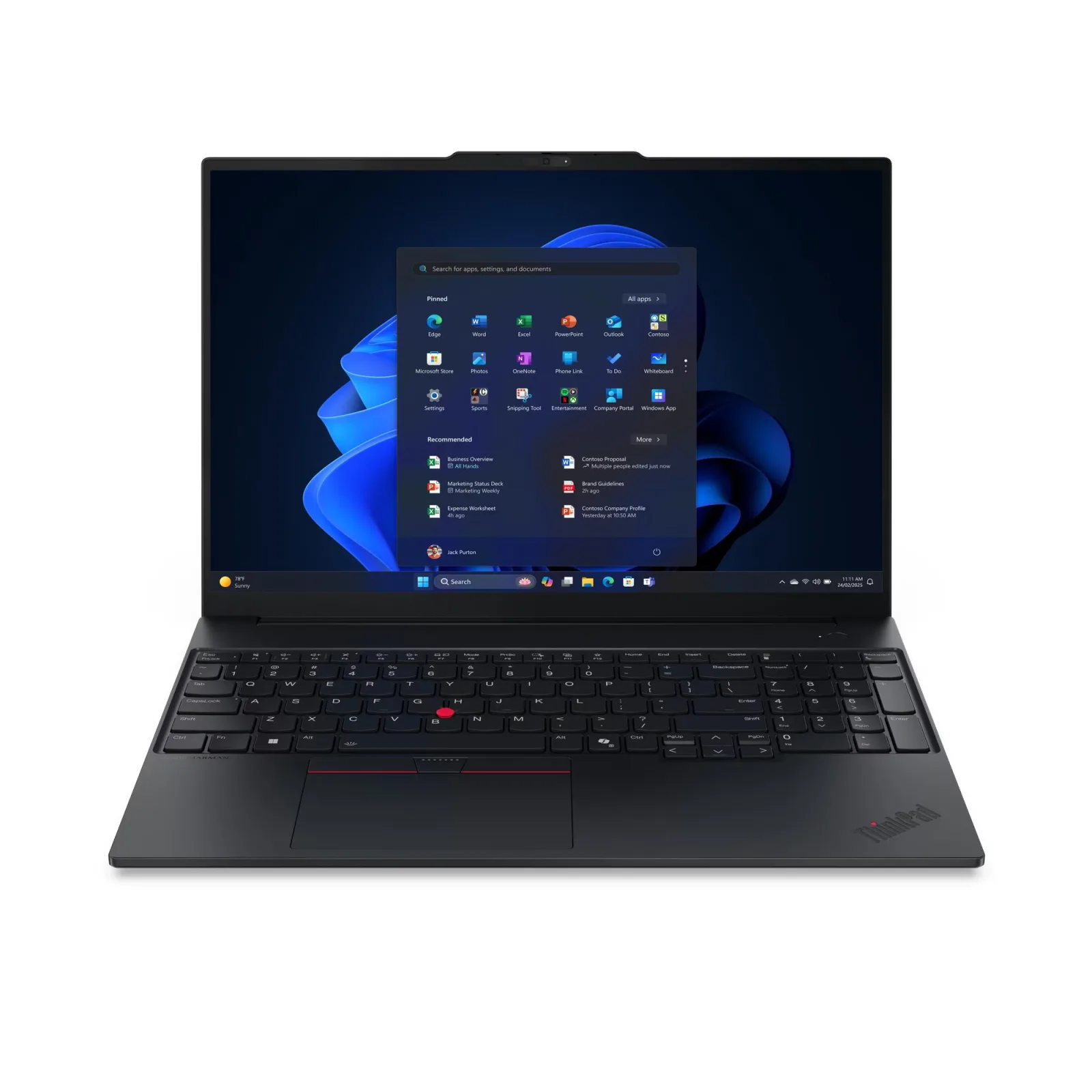 LENOVO Nbo 16" ULTRA5 225U - 32GB DDR5 - 1TB M2 NVME Fdos / E16 21SR006XTX görsel 7