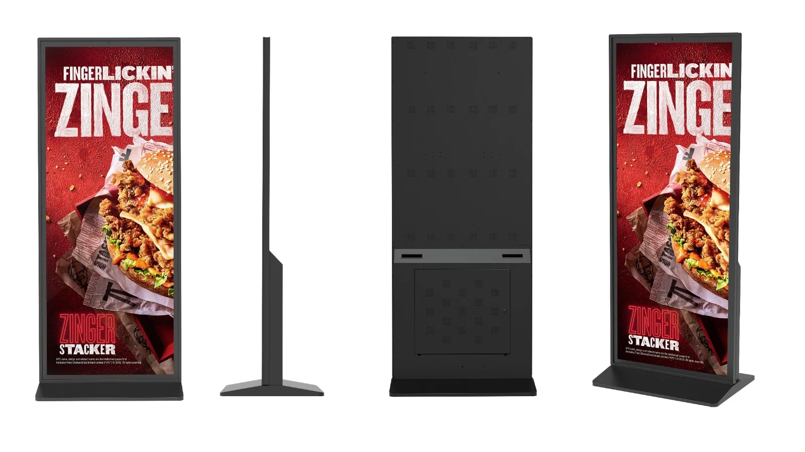 TIWOX 64" K-9500 2GB-32GB Android 11 4K LCD Kiosk görsel 2