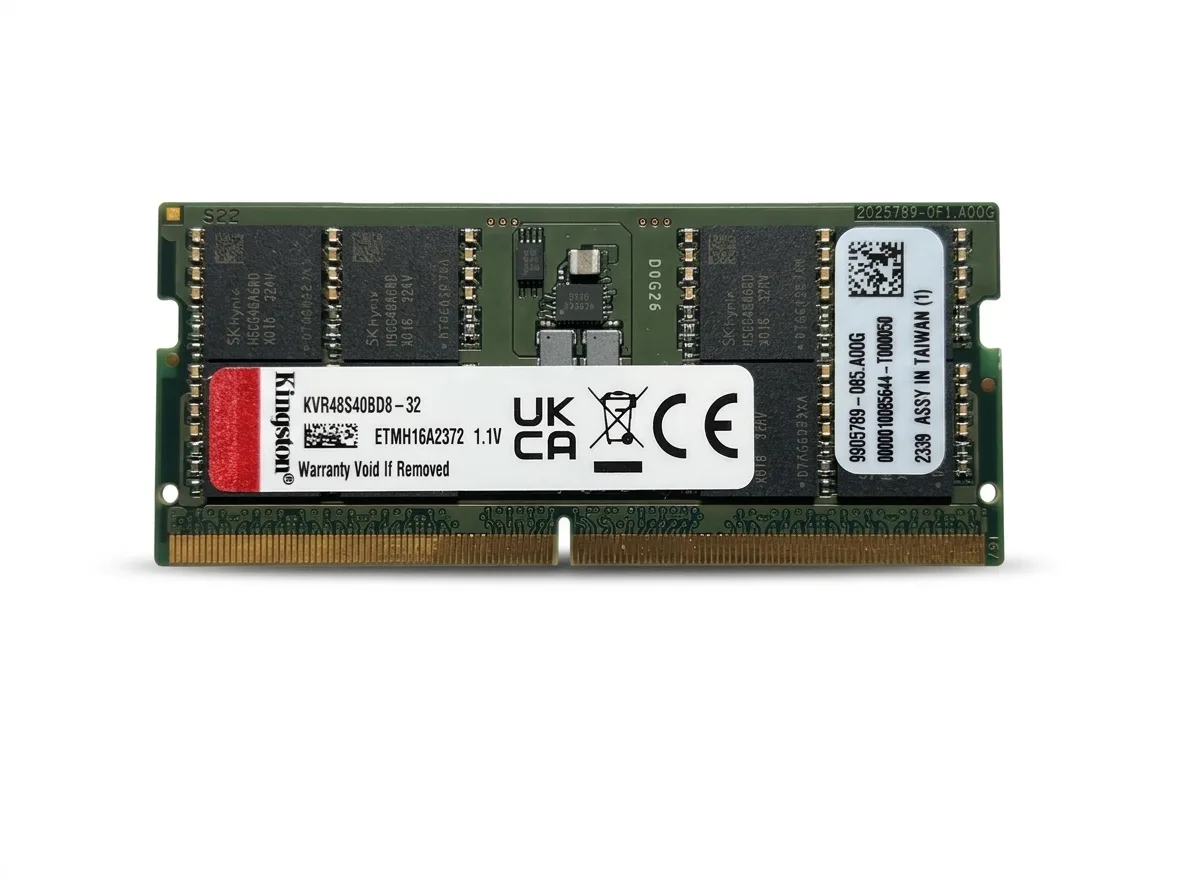 KINGSTON 32GB DDR5 4800MHZ Notebook RAM KVR48S40BD8-32
