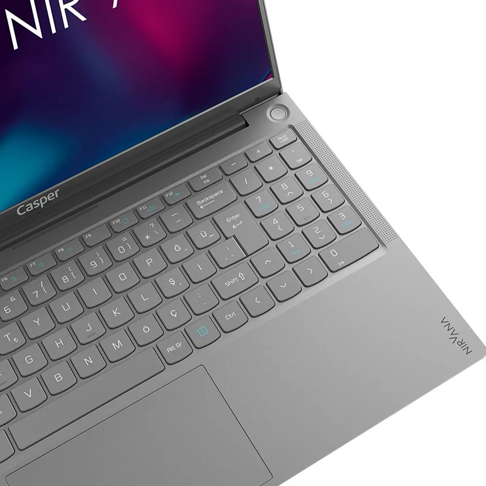 CASPER Nbo 15.6 Core İ7 12700H - 16GB DDR5 - 500GB M2 NVME O/B UHD Fdos / X600.1270-BE00A-G görsel 5