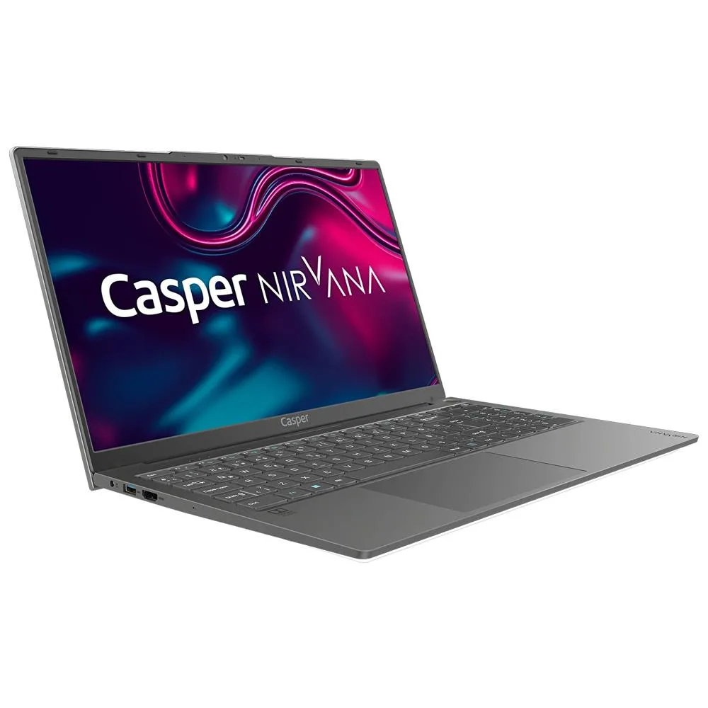 CASPER Nbo 15.6 Core İ7 12700H - 16GB DDR5 - 500GB M2 NVME O/B UHD Fdos / X600.1270-BE00A-G görsel 8