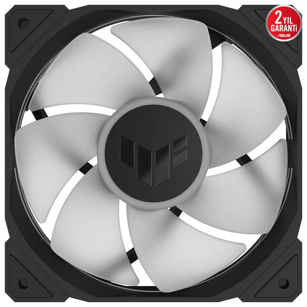 ASUS TUF TR120 Reverse ARGB 120mm Kasa Fanı Siyah görsel 3