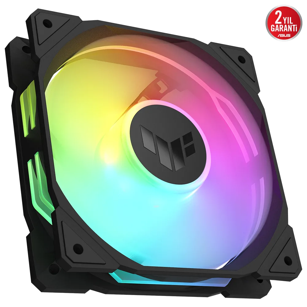 ASUS TUF TR120 Reverse ARGB 120mm Kasa Fanı Siyah görsel 5