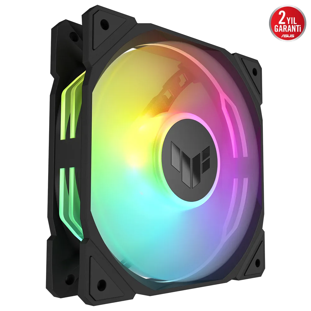 ASUS TUF TR120 Reverse ARGB 120mm Kasa Fanı Siyah görsel 6