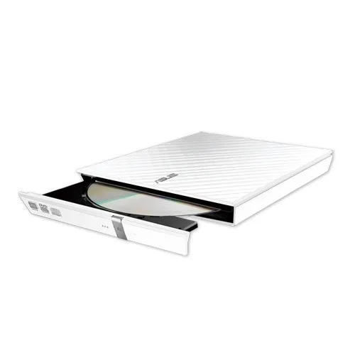 ASUS 8x SDRW-08D2S-U USB 2.0 Slim Harici DVD Yazıcı Beyaz görsel 3
