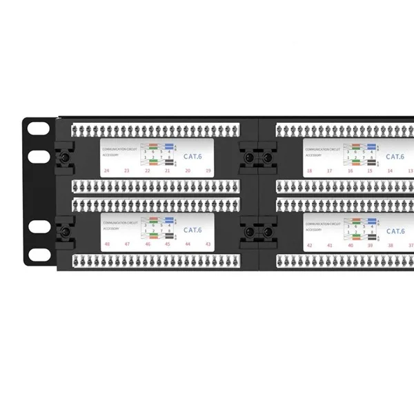 CODEGEN 2U 48port Cat6 Utp Patch Panel COD648 görsel 5