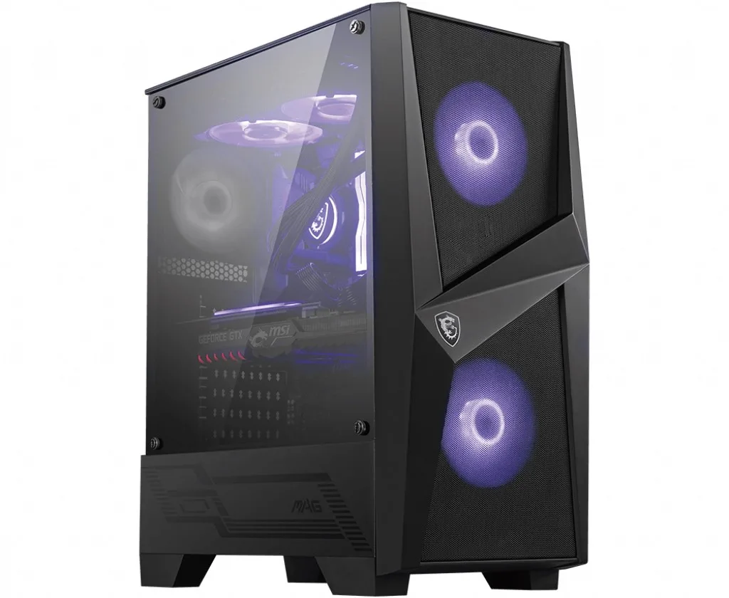 MSI MAG FORGE 100M Gaming Mid-Tower PC Kasası görsel 3