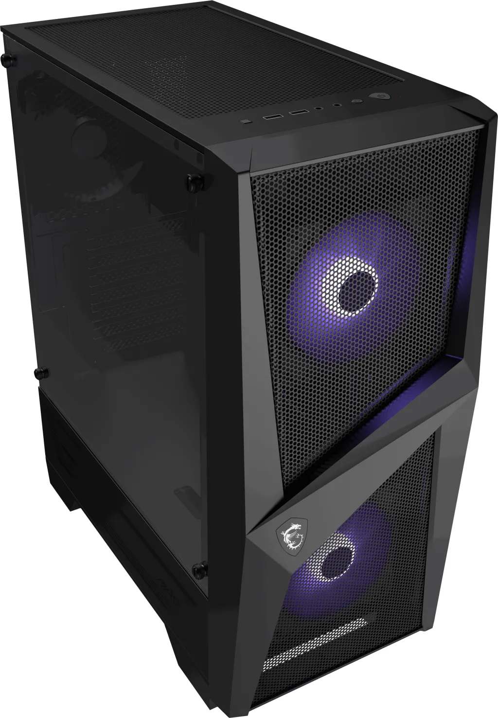 MSI MAG FORGE 100M Gaming Mid-Tower PC Kasası görsel 9