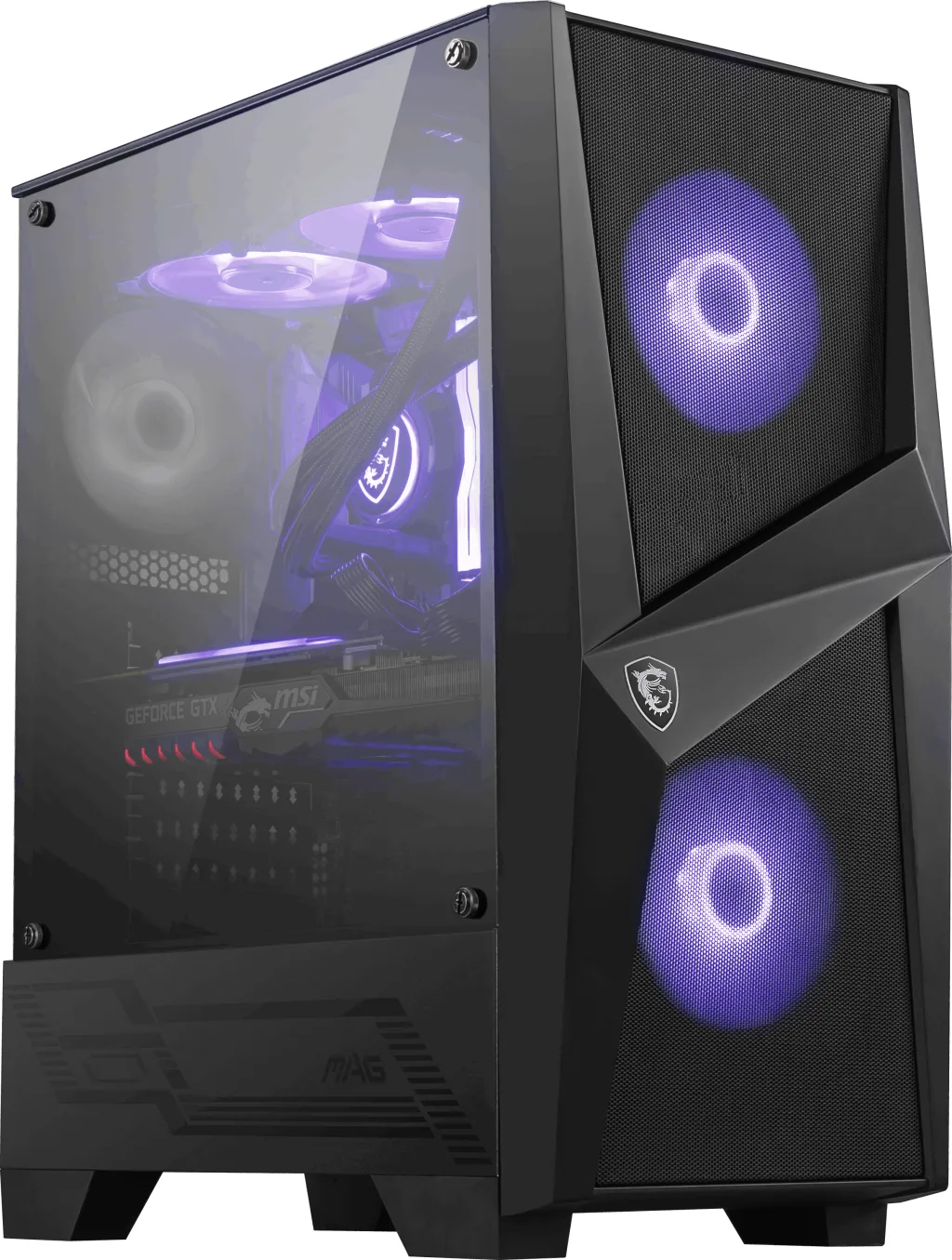 MSI MAG FORGE 100M Gaming Mid-Tower PC Kasası görsel 11