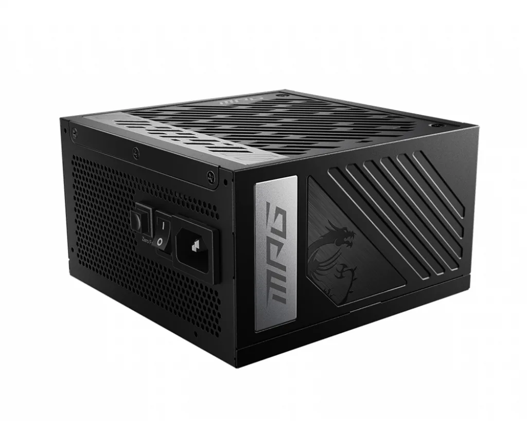 MSI 1000w 80+ Gold MAG A1000G PCIE5 Tam Modüler Power Supply görsel 2