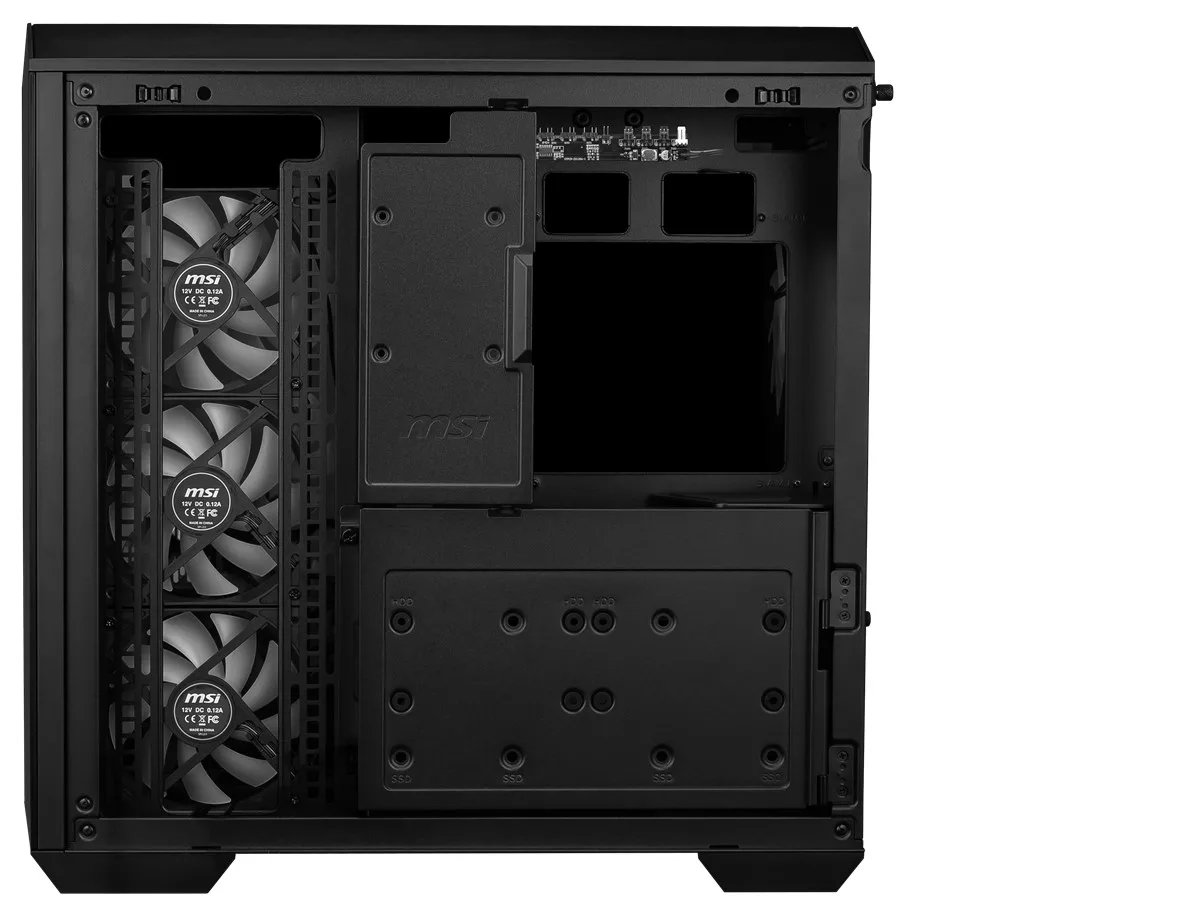 MSI MAG PANO 100R PZ Gaming Mid-Tower PC Kasası görsel 5