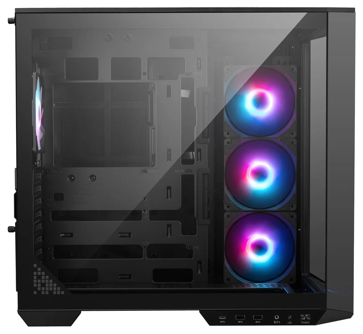 MSI MAG PANO 100R PZ Gaming Mid-Tower PC Kasası görsel 9