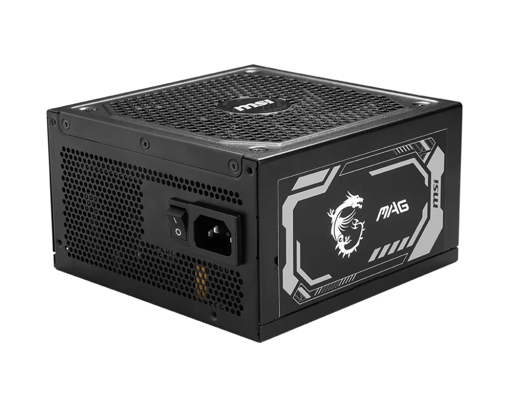 MSI 1250w 80+ Gold MAG A1250GL PCIE5 Tam Modüler Power Supply görsel 5