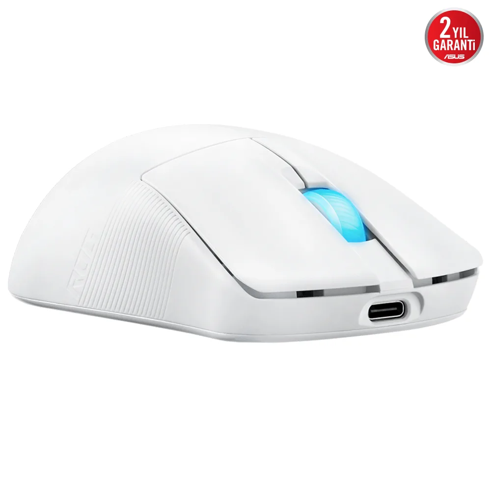 ASUS ROG Harpe Ace Mini 42000 DPI 49g Kablosuz Beyaz Oyuncu Mouse / 90MP03Z0-BMUA10 görsel 2