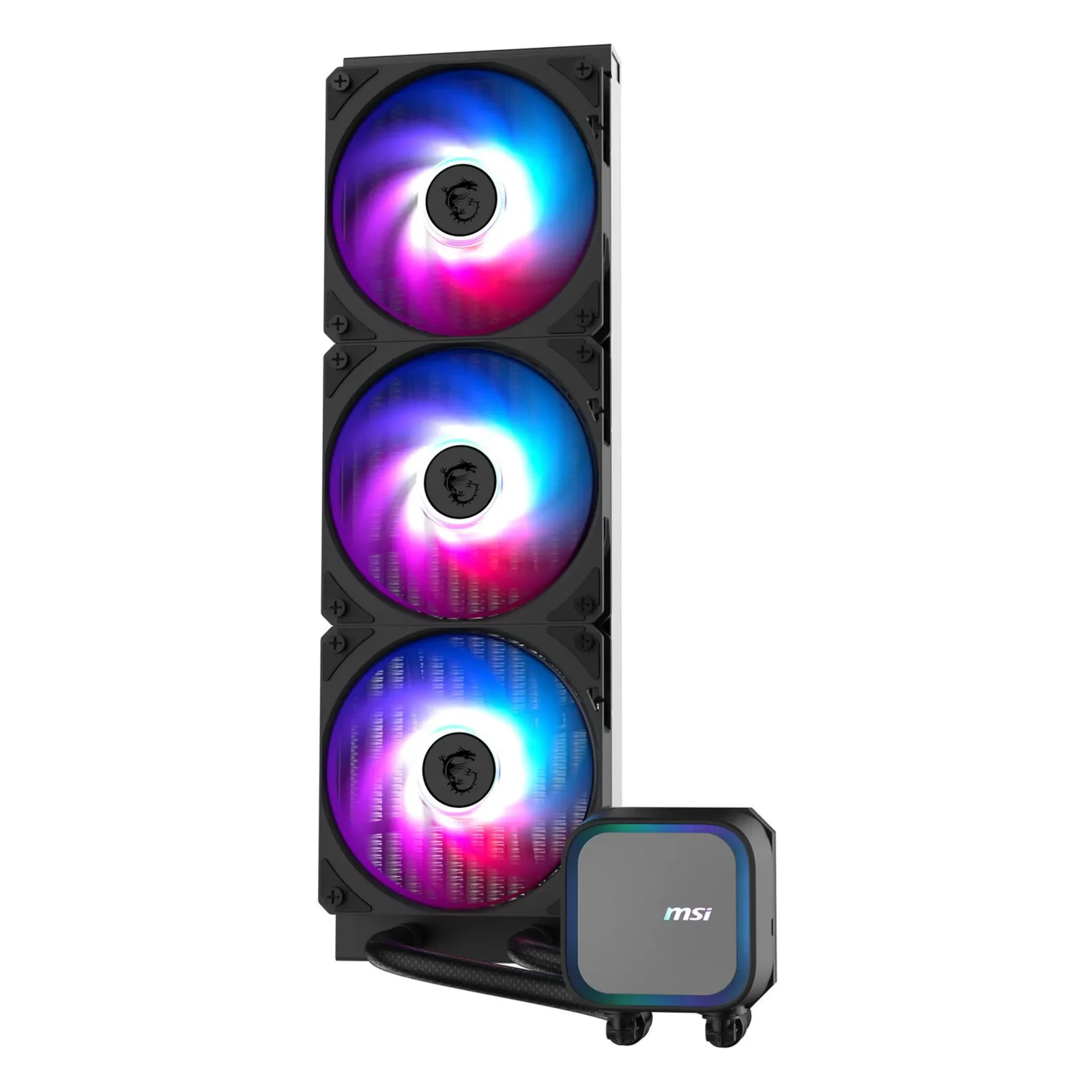 MSI 360mm MAG CORELIQUID A13 360 ARGB AM5-1851p Sıvı Soğutmalı İşlemci Fanı görsel 3