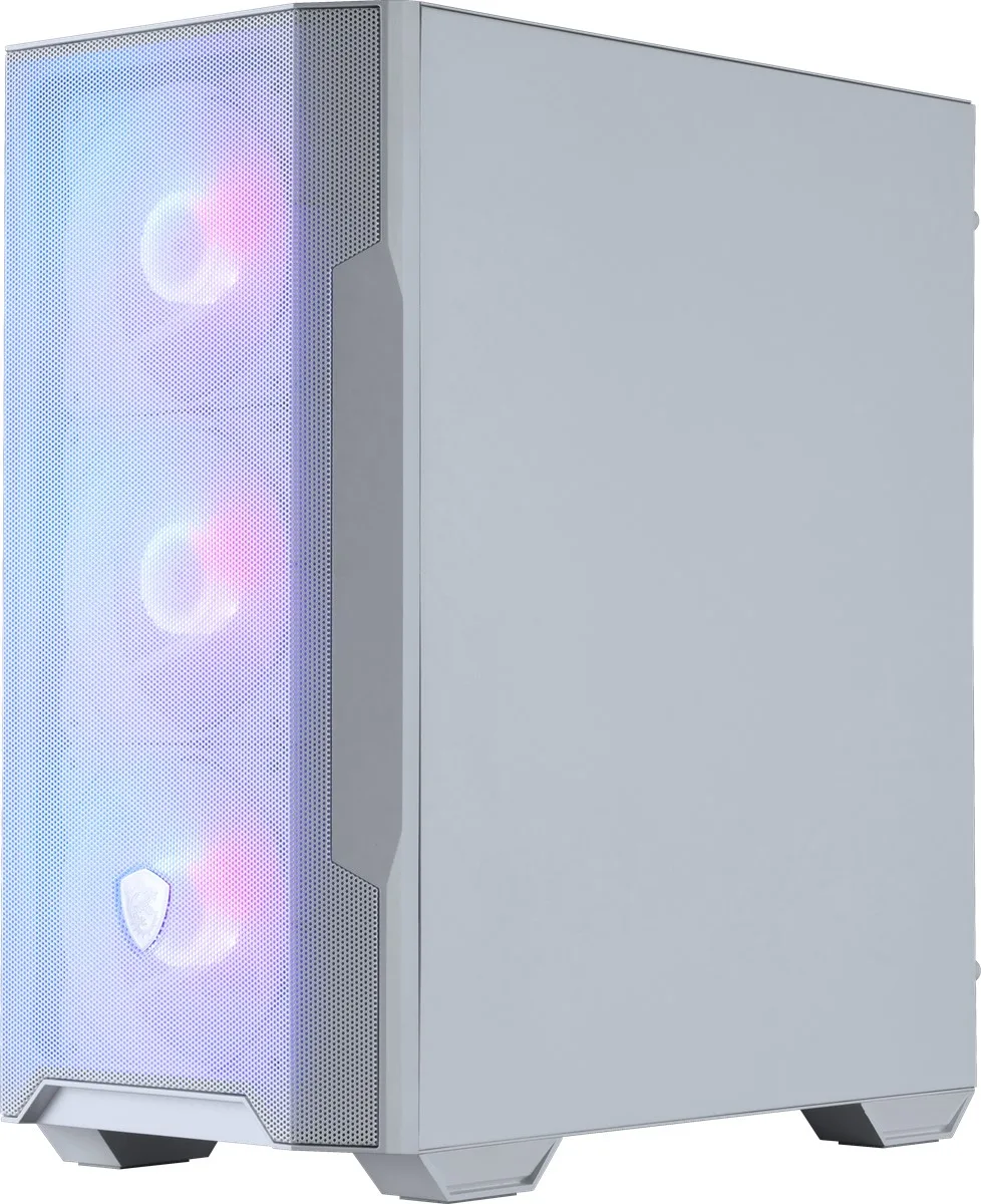 MSI MAG FORGE M100R WHITE Gaming Micro-Tower PC Kasası Beyaz görsel 12