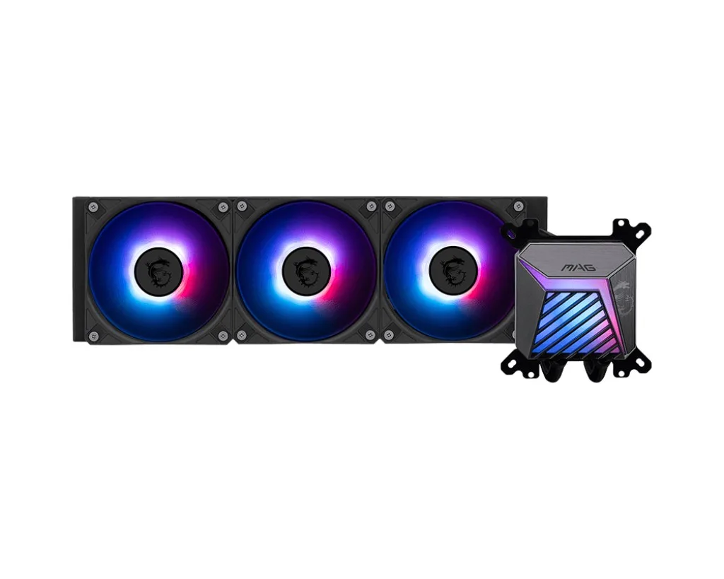 MSI 360mm MAG CORELIQUID A15 360 ARGB AM5-1851p Sıvı Soğutmalı İşlemci Fanı görsel 3