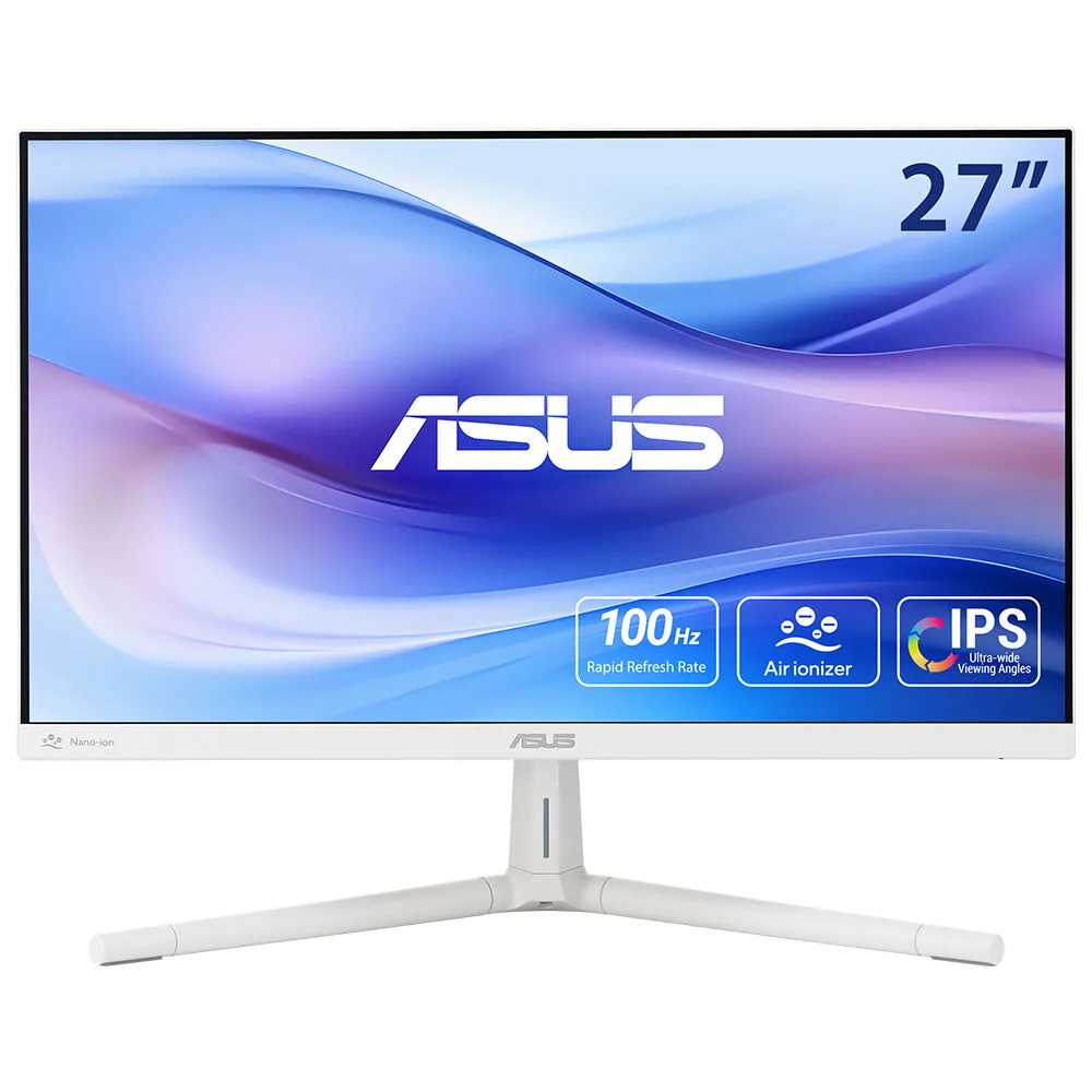 ASUS 27" IPS VU279HFI-W 1MS 100HZ HDMI Nano İyon Monitör Beyaz 1920x1080 / 90LM09IT-B01K70 görsel 4